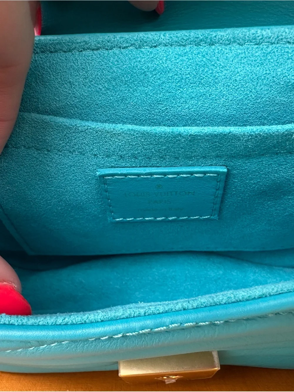 Louis Vuitton Turquoise New Wave Bag